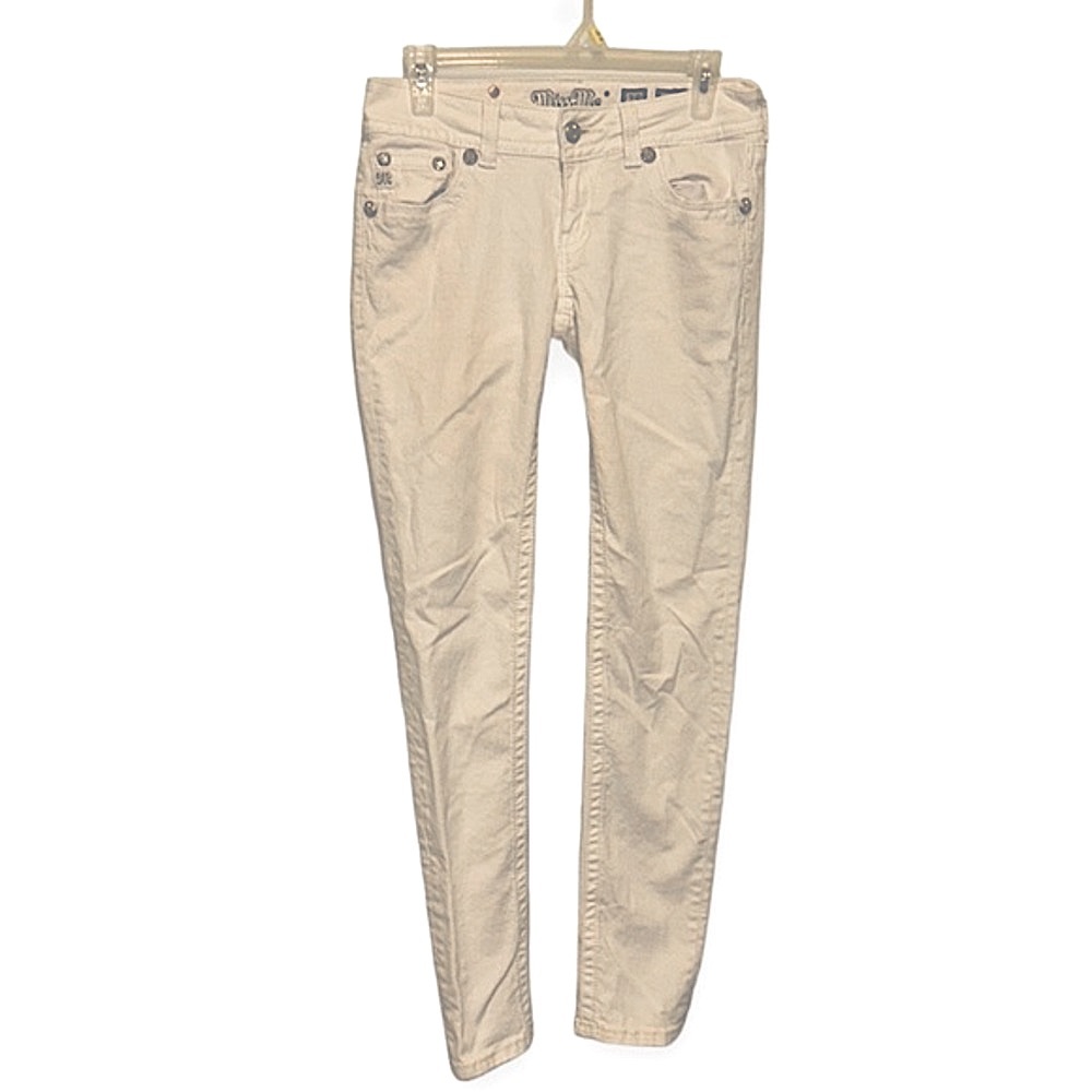 Miss me women’s white skinny jeans size 28